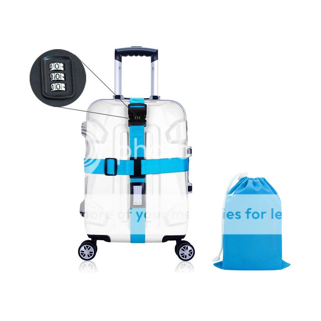 1 Pièces Portable Protéger Ceinture Valise Boucle Strap bagages valise durable